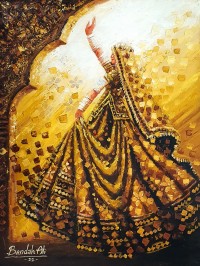 Bandah Ali, 18 x 24 Inch, Acrylic on Canvas, Figurative-Painting, AC-BNA-119